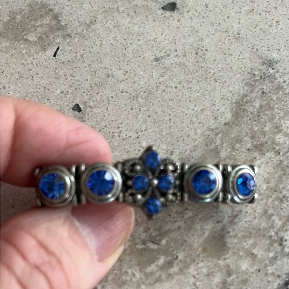 Blue Stock Pin